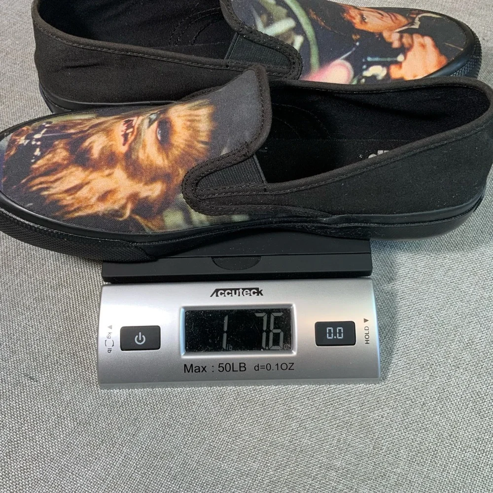 Sperry Star Wars Slip On Shoes Womens 11 Chewbacca Han Solo - Picture 9 of 9